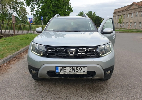 Dacia Duster cena 63000 przebieg: 91000, rok produkcji 2021 z Leszno małe 352